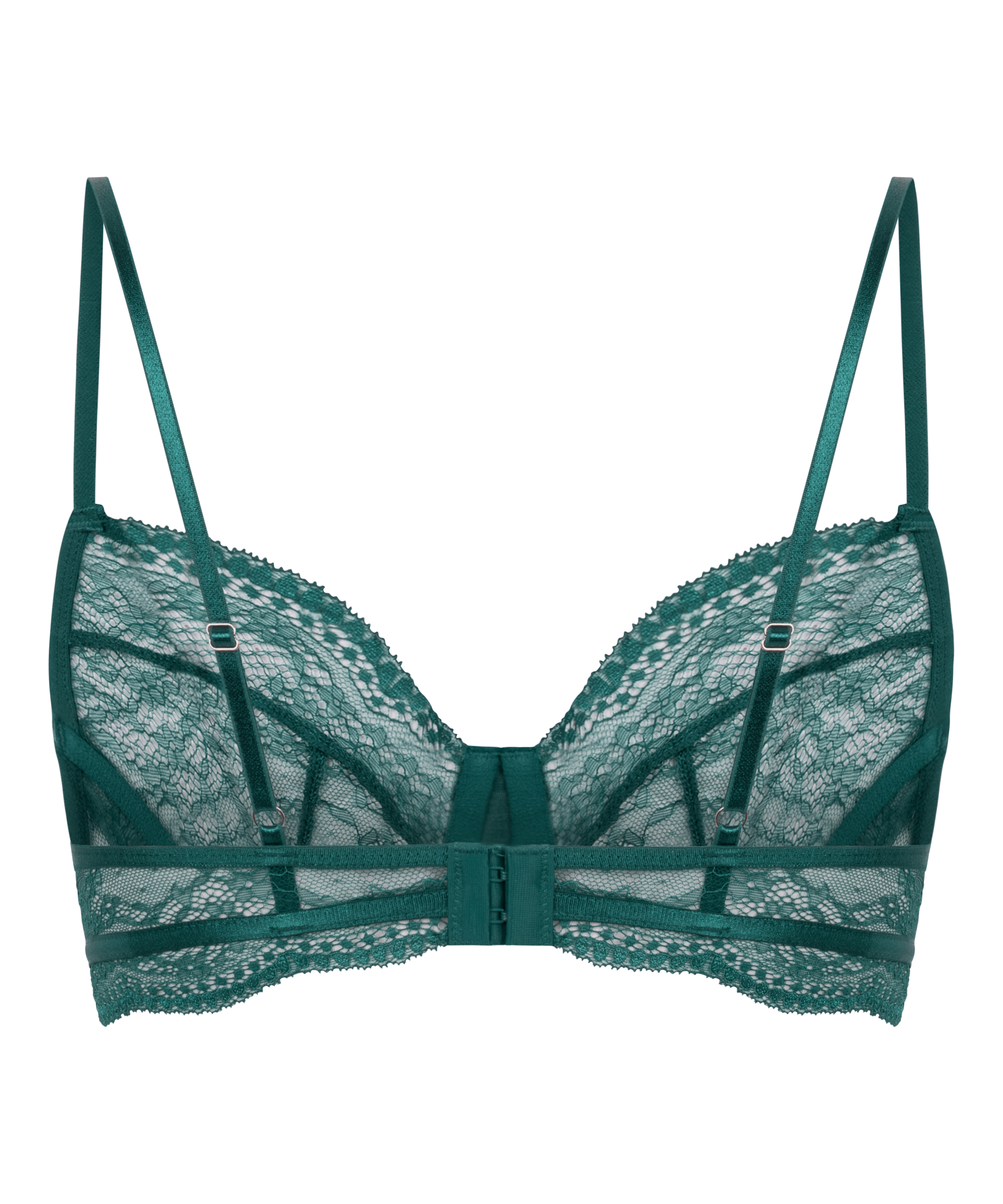 Isabelle Non-Padded Underwired Bra, Green, main