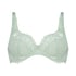 Daisy Non-Padded Underwired Bra, Green