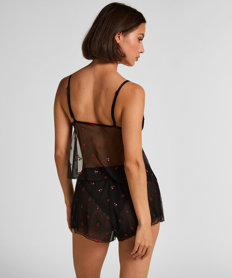 Short Mesh Chelsey, Black