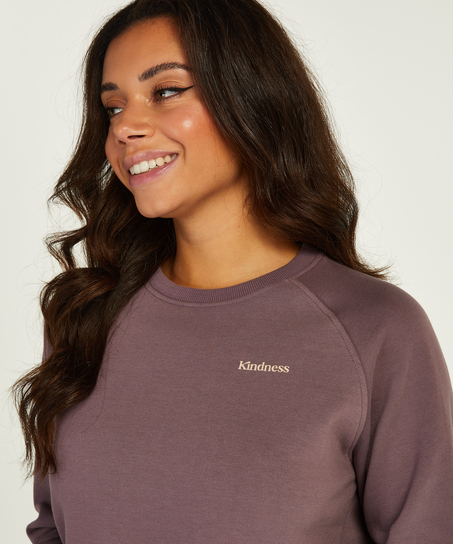 Raglan Sweater, Purple