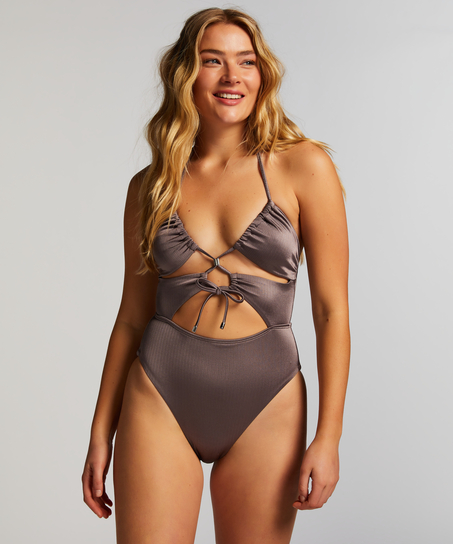Luna Swimsuit, Grey