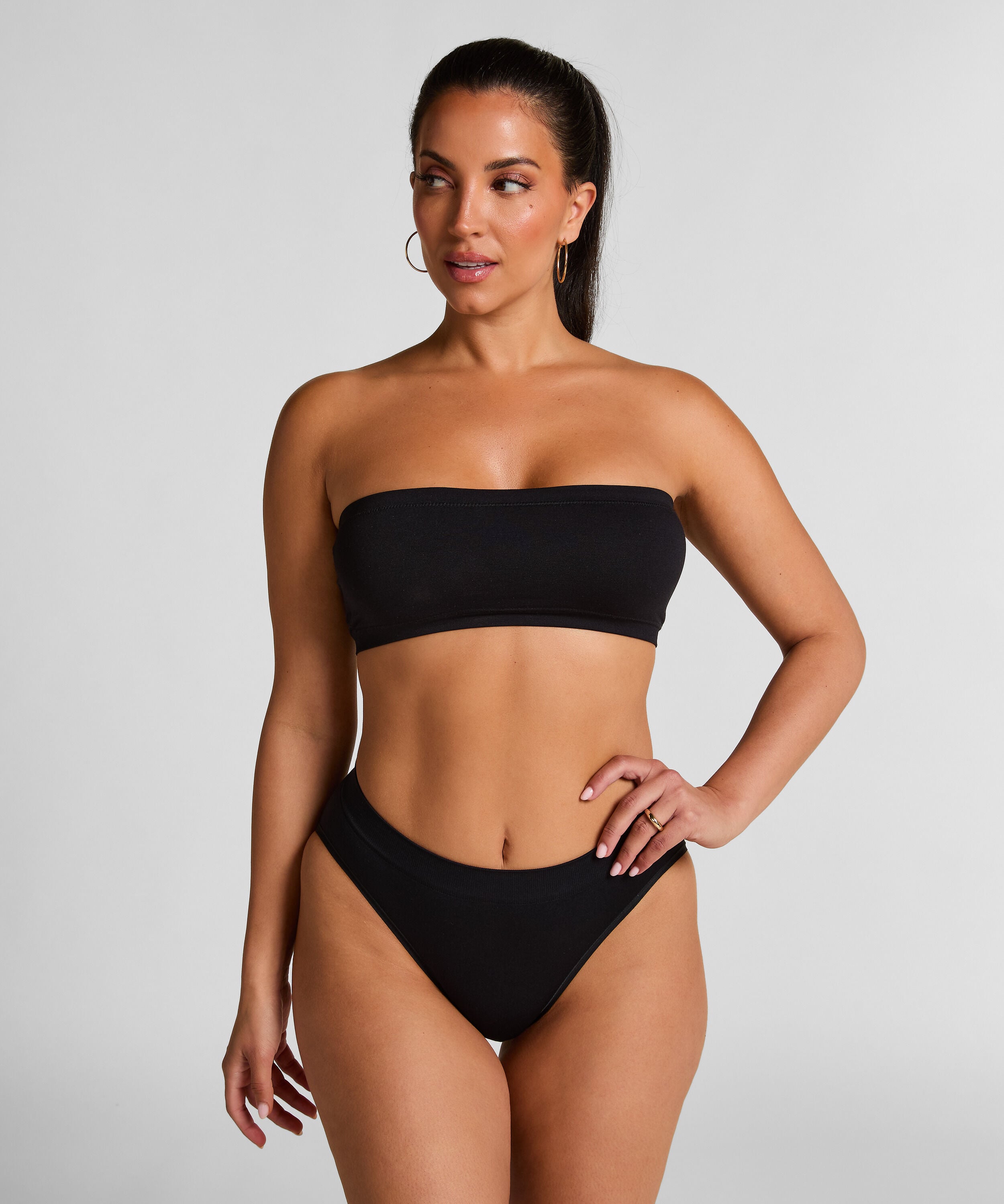 Dide High Knickers, Black Dide High Knickers, Black