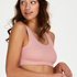 Seamless bralette, Pink