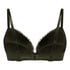 Teddy Padded Underwired Push-Up Bra, Green