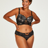 Oceana Padded Longline Underwired Bra Rebecca Mir, Black