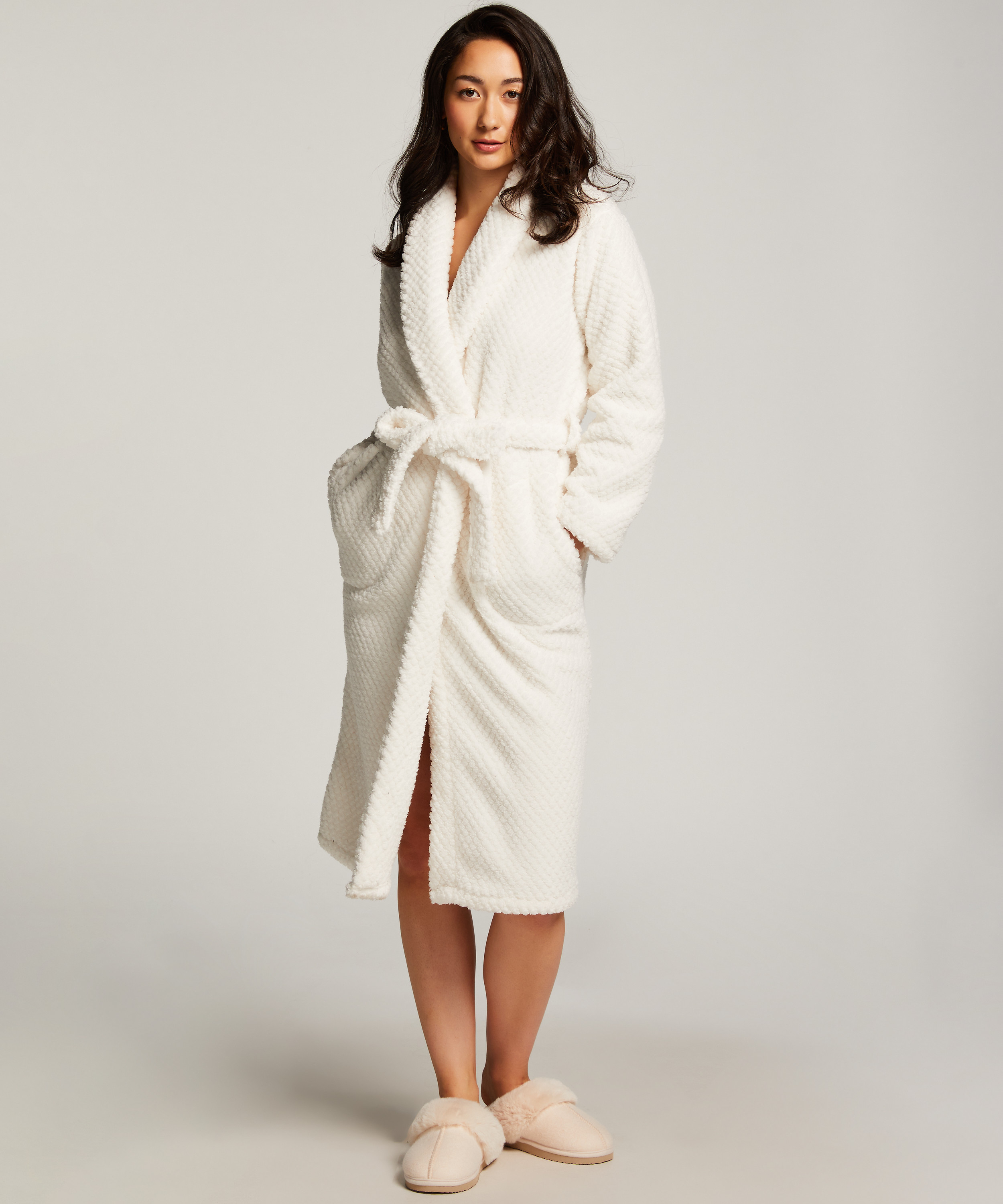 Bathrobe, White, main