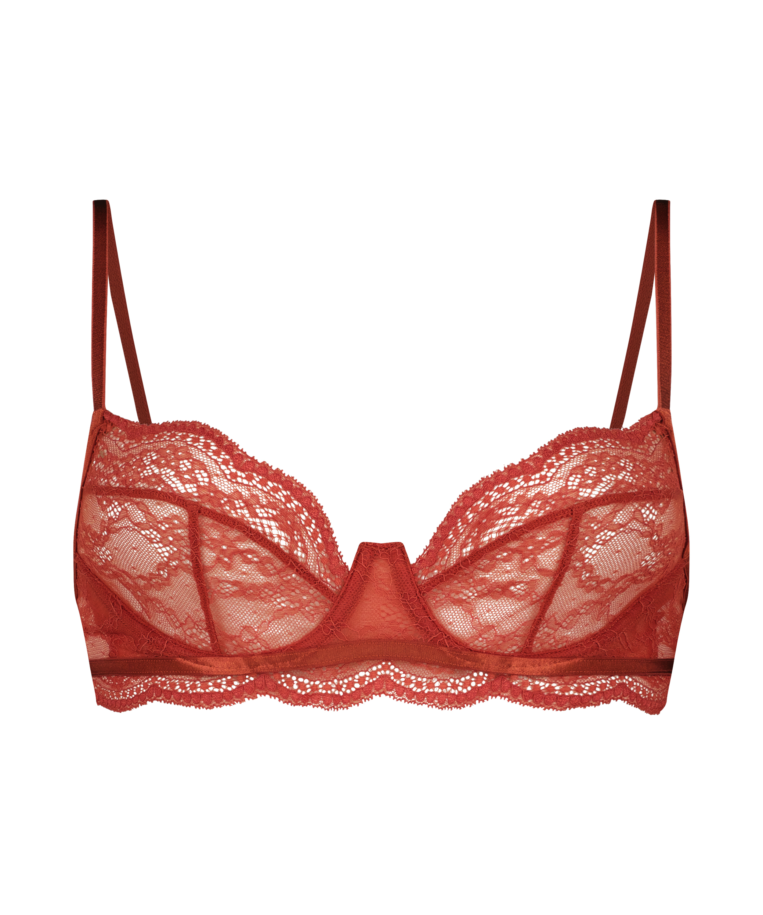 Isabelle Non-Padded Underwired Bra, Orange, main