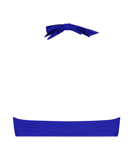 Bari Bikini Crop Top, Blue