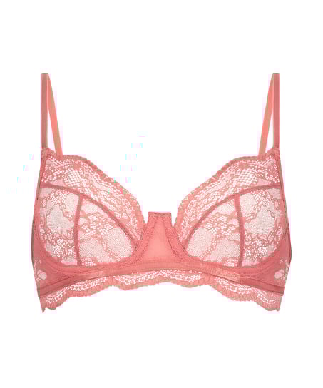 Isabelle Non-Padded Underwired Bra, Orange