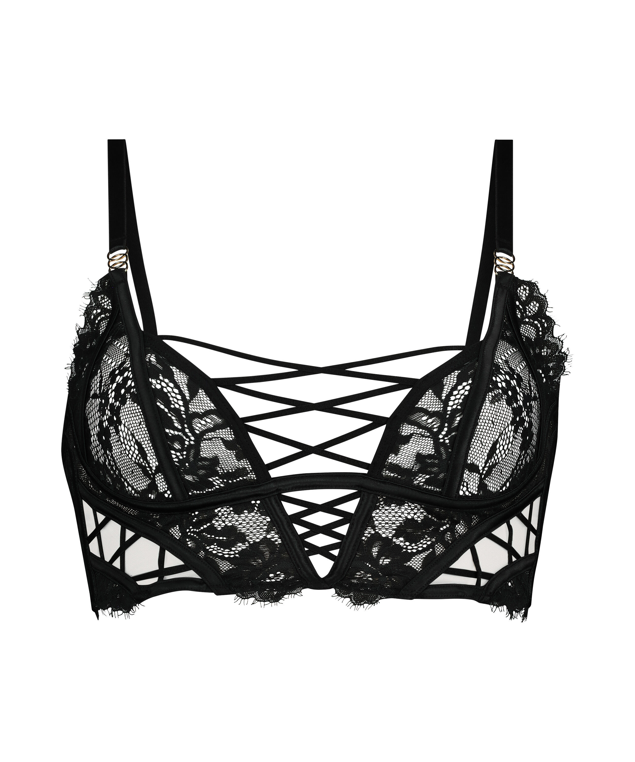 Loretta Bralette, Black