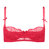 Padded underwired bra Sophie, Red