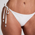 Giselle Cheeky Bikinibottom, White