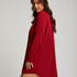 Round Neck Nightshirt, Red
