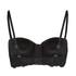 Angie Padded Underwired Strapless Bra, Black