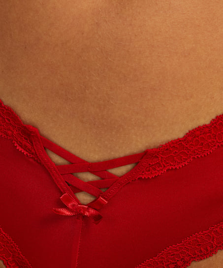 Vixen V-shaped Brazilian, Red