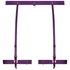 Belladonna Suspenders, Purple