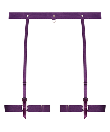 Belladonna Suspenders, Purple