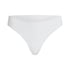 Invisible thong, White