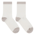 Modal Crew Socks, White