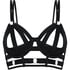 Athena Non-Padded Underwired Longline Bra, Black