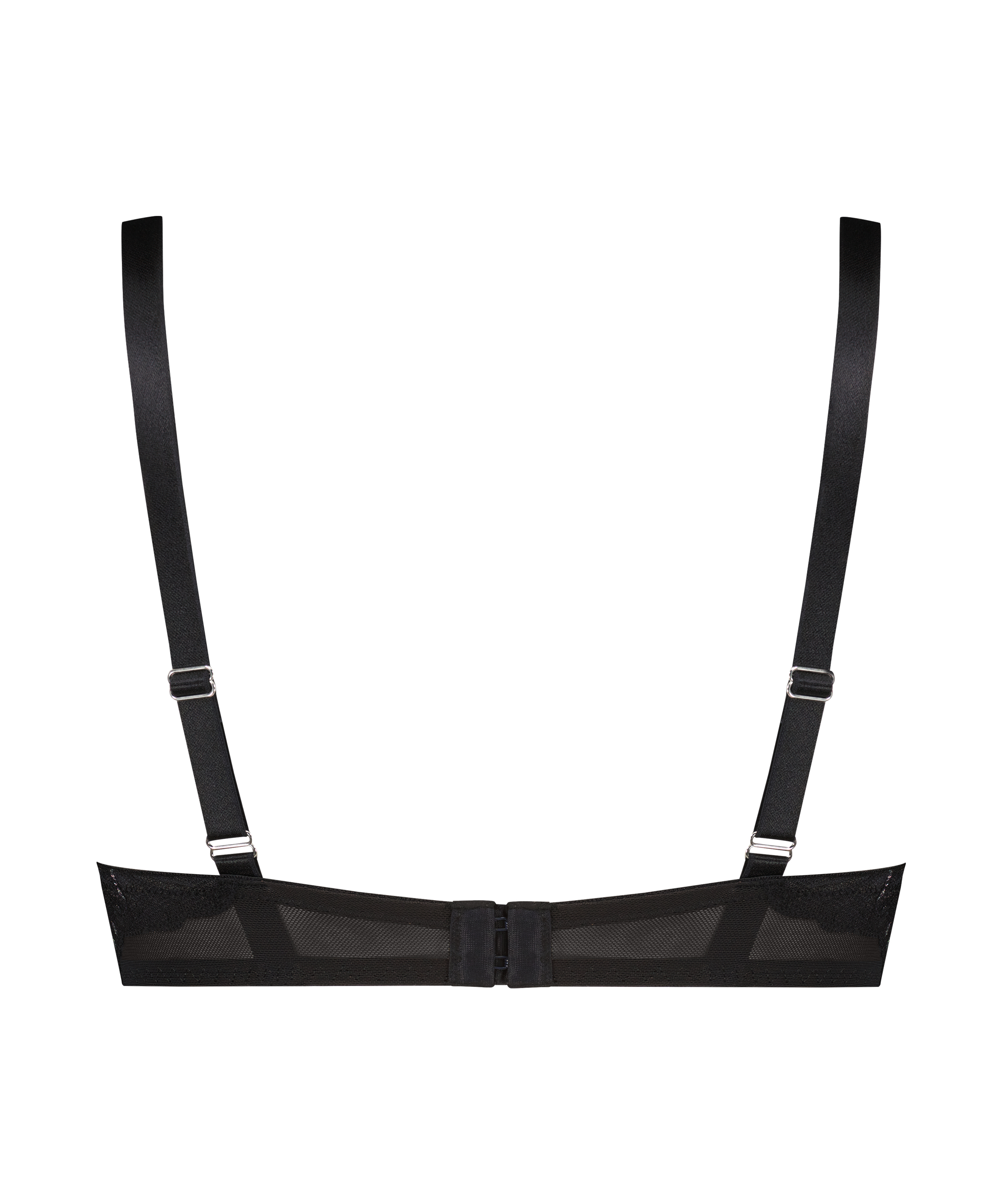 Donna Sparkle Padded Underwired Maximizer Bra, Black, main