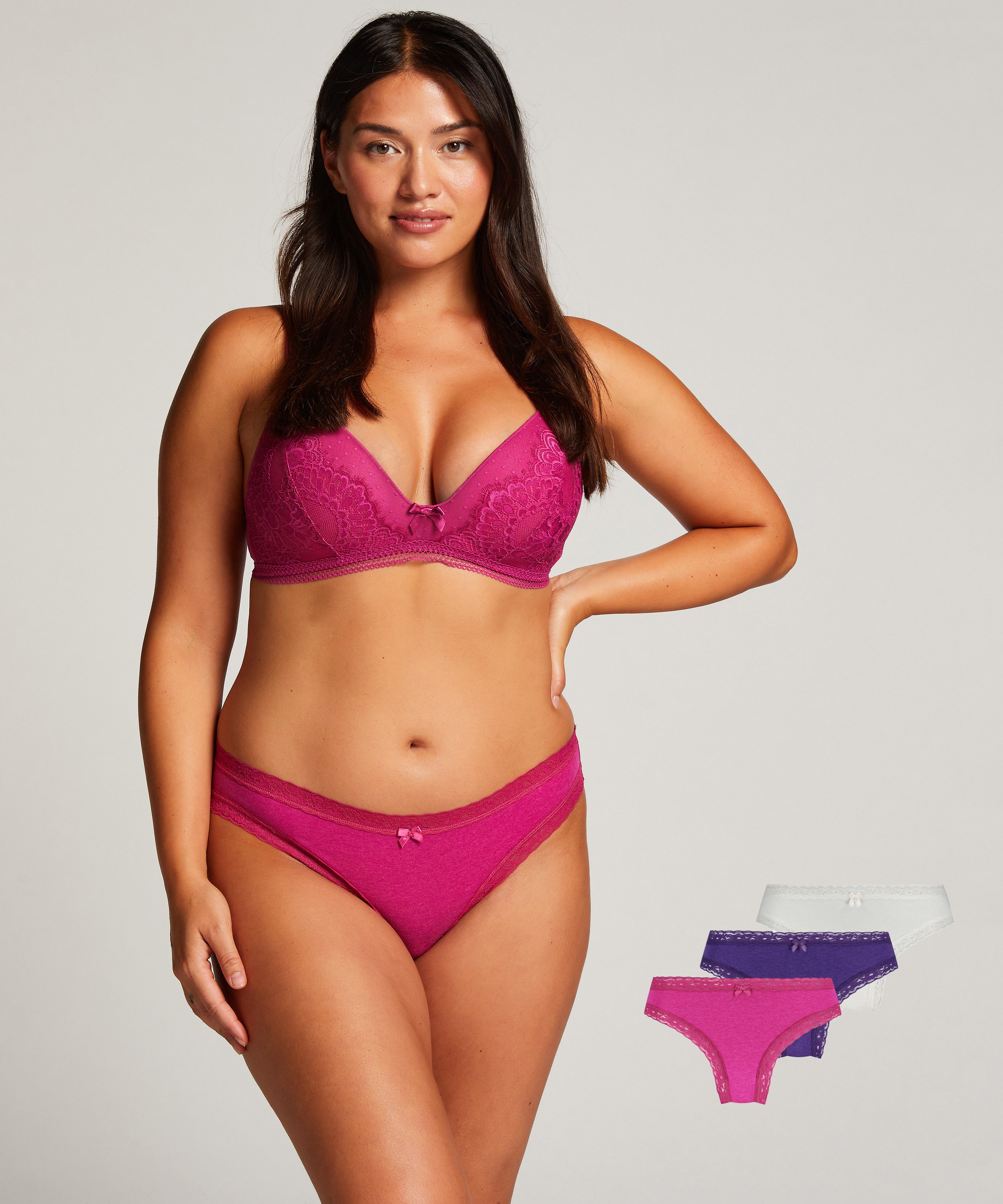 Classics Brazilians 3-pack, Pink, main