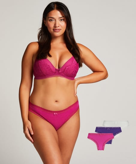 Classics Brazilians 3-pack, Pink