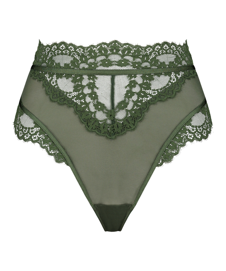 High thong Marie, Green