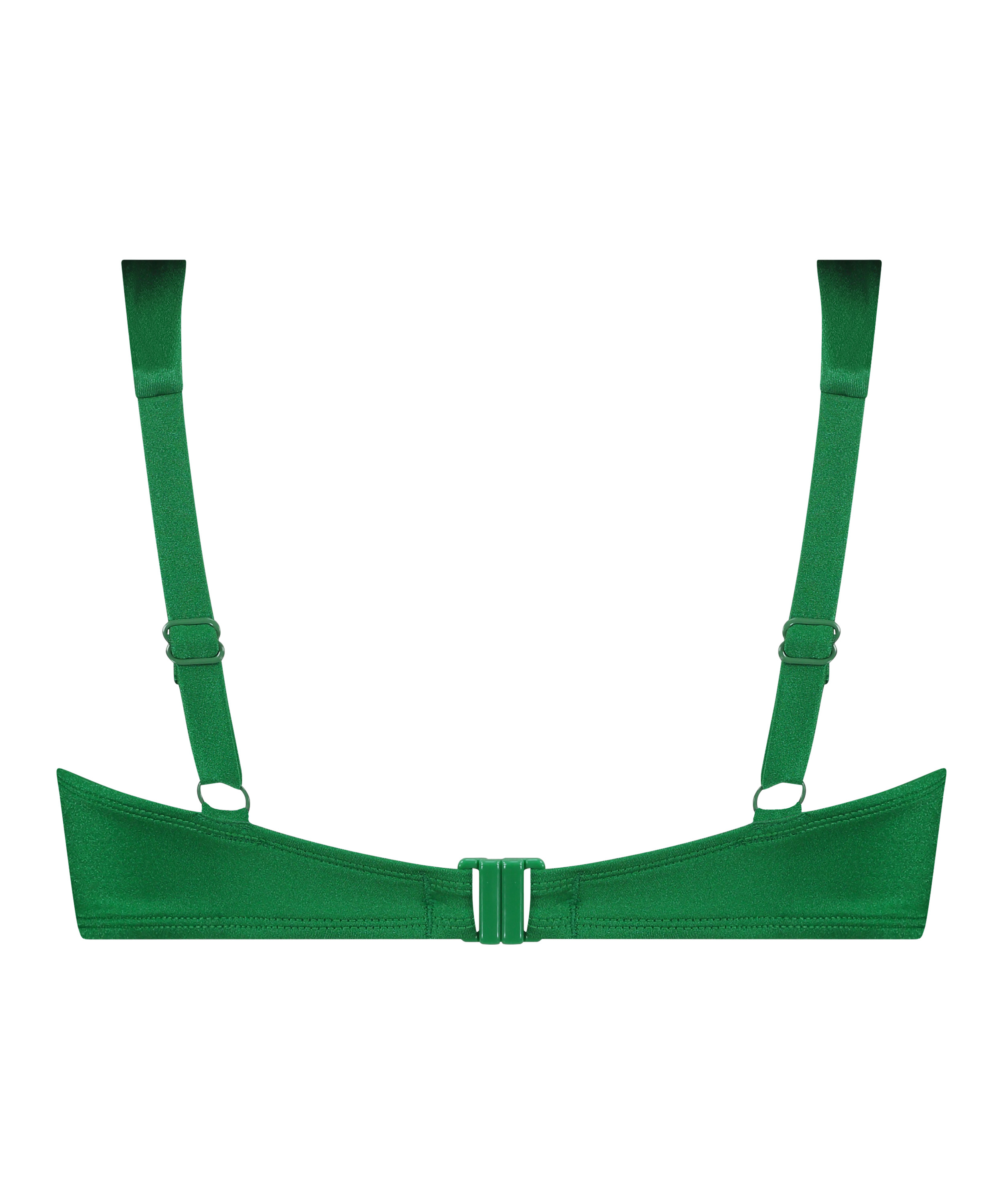 Antigua Padded Underwired Bikini Top, Green, main