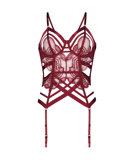 Private Lyra bustier, Red