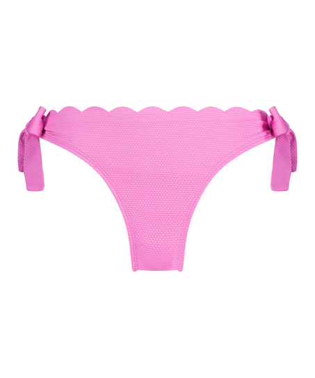 Scallop Rio Bikini Bottoms, Pink