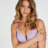 Marine Padded Underwired Push-Up Bra, Purple