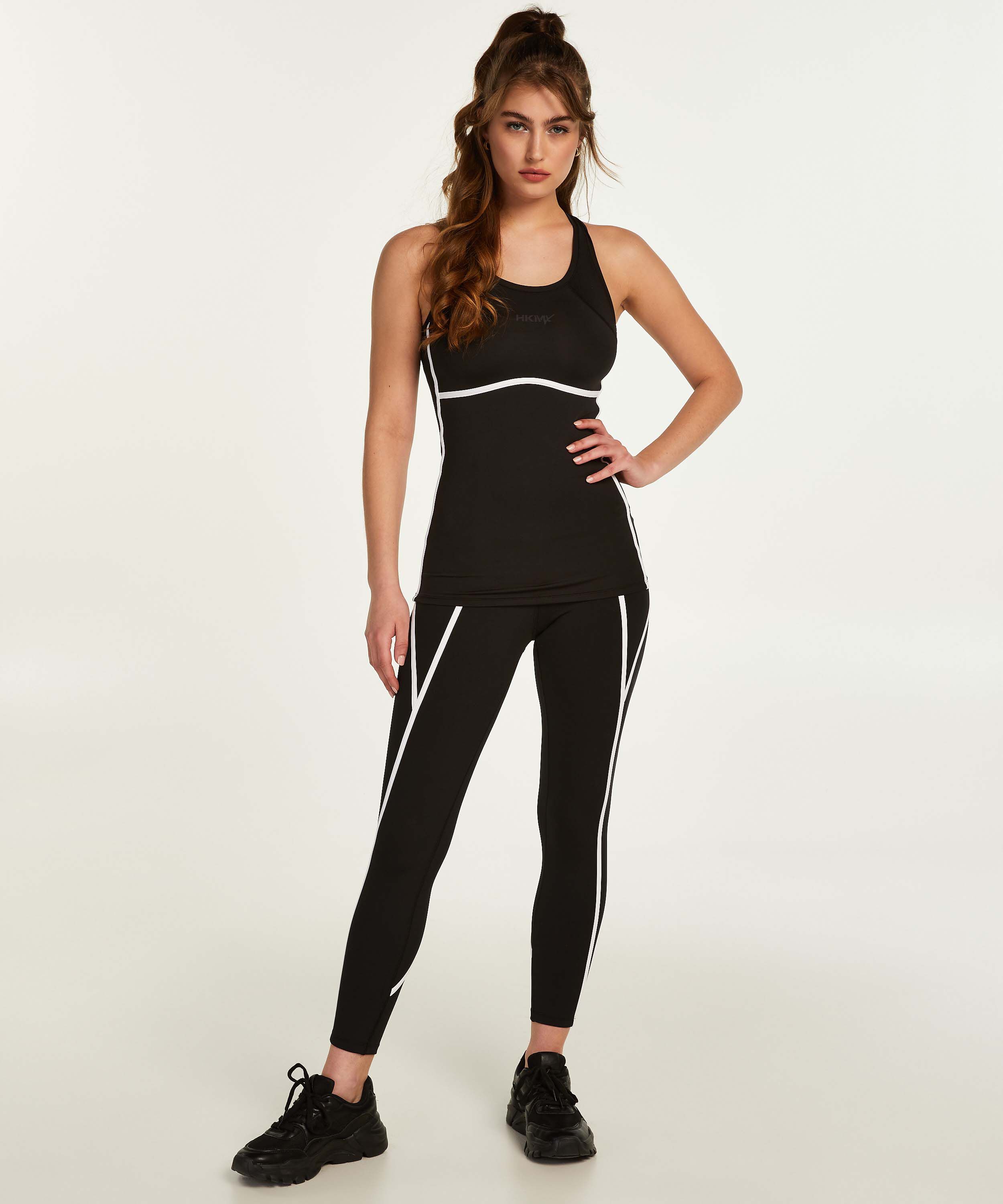 HKMX Ayla Slim Fit Top, Black