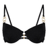 Bahamas Padded Bikini Top, Black