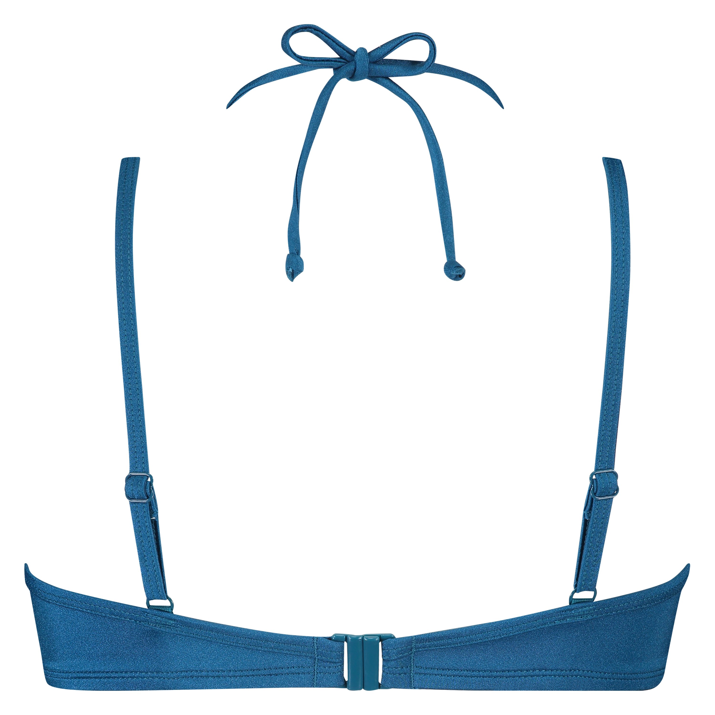 Sunset Dream Padded Underwired Bikini Top, Blue, main