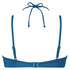 Sunset Dream Padded Underwired Bikini Top, Blue