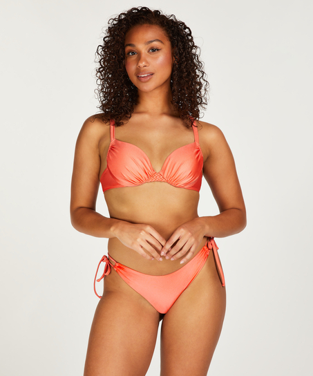 Sunrise Padded Underwired Bikini Top, Orange