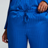 Satin Trousers, Blue