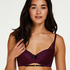 Selene padded underwired bra, Purple