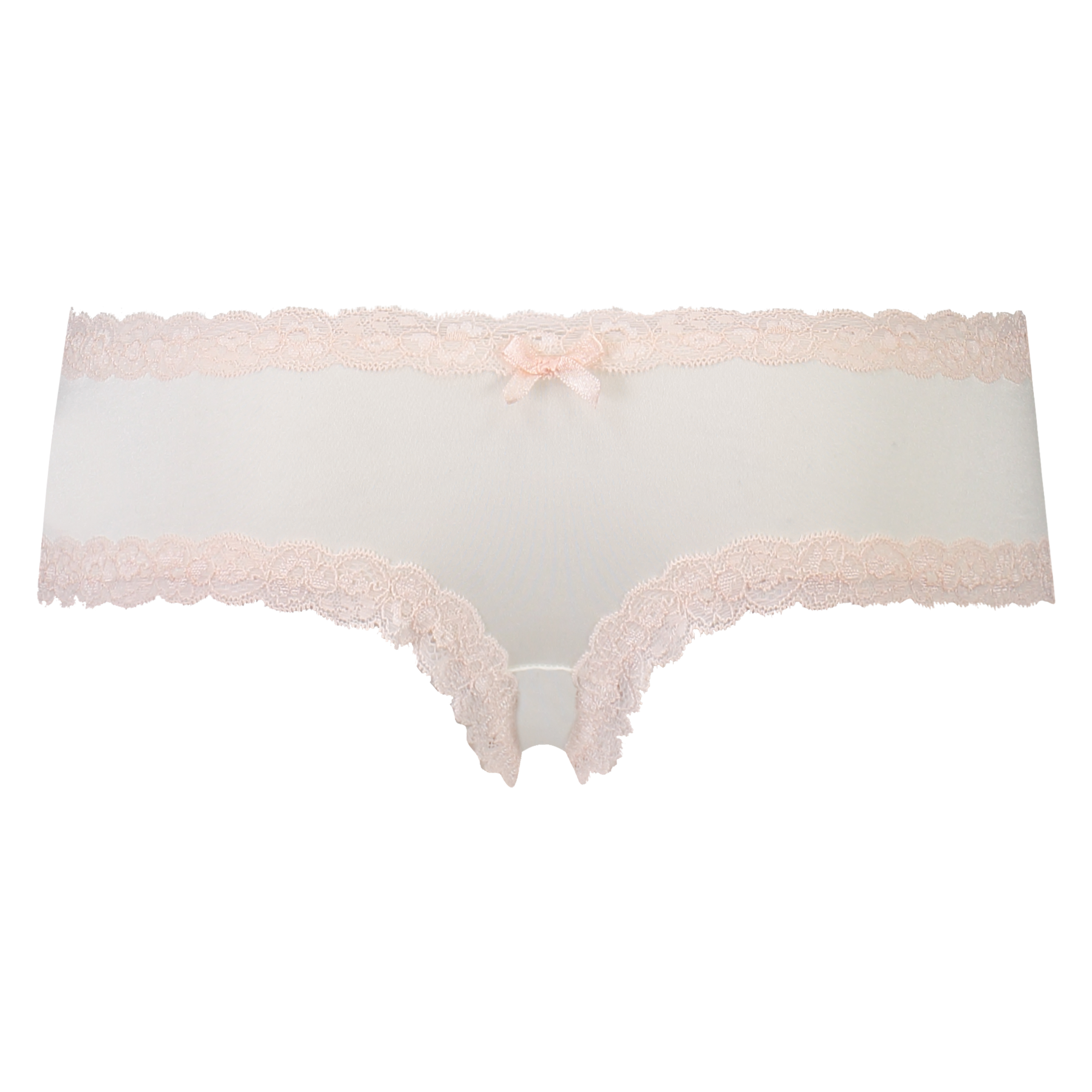 V-Shaped Microfibre Brazilian, White, main