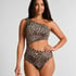 Amalia One Shoulder Bathingsuit, Brown