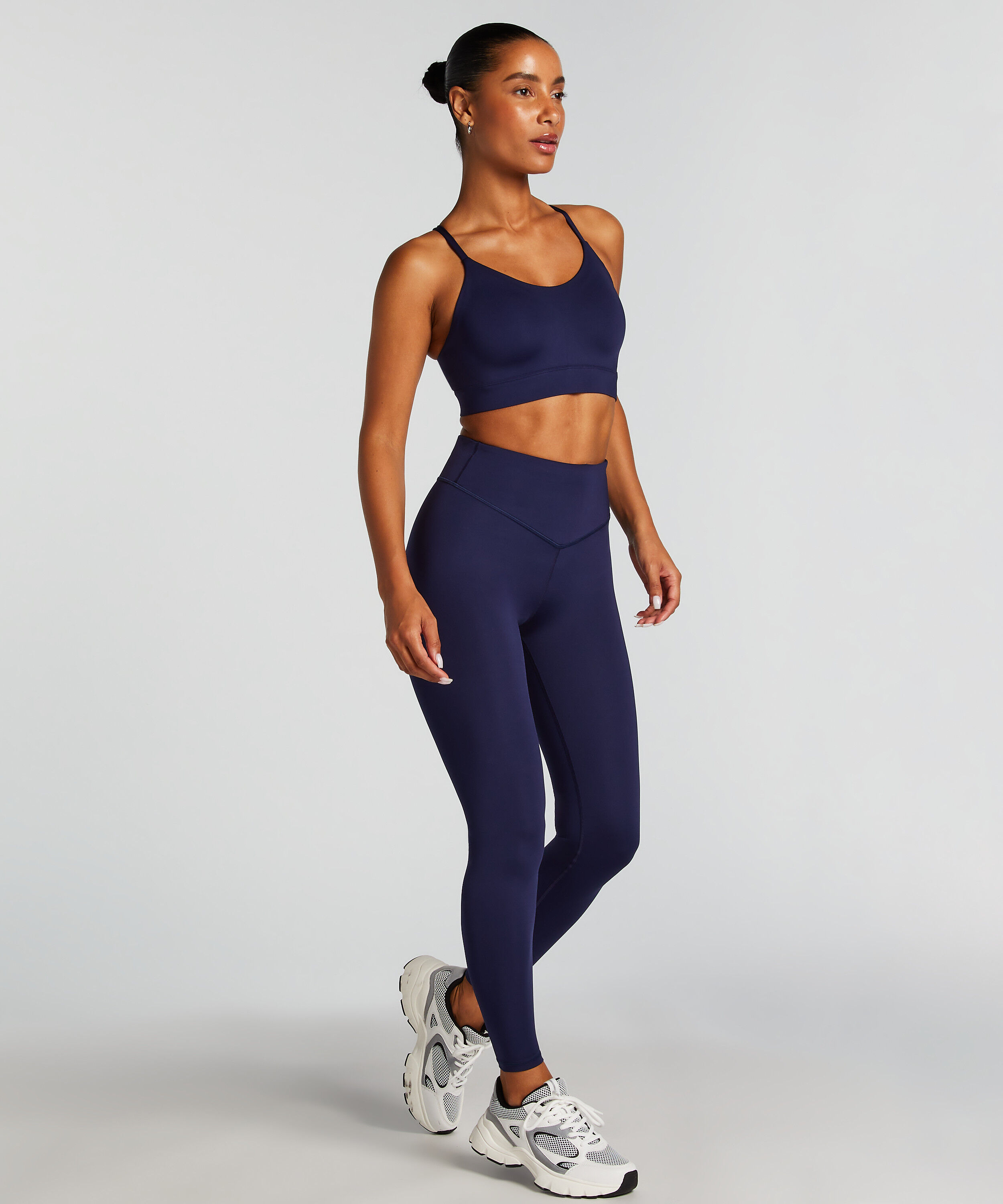 HKMX High Waist Leggings, Blue