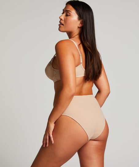 Diva High Knickers, Beige