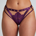 Sadie Open Crotch Brazilian, Purple