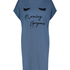 Round Neck Nightshirt, Blue