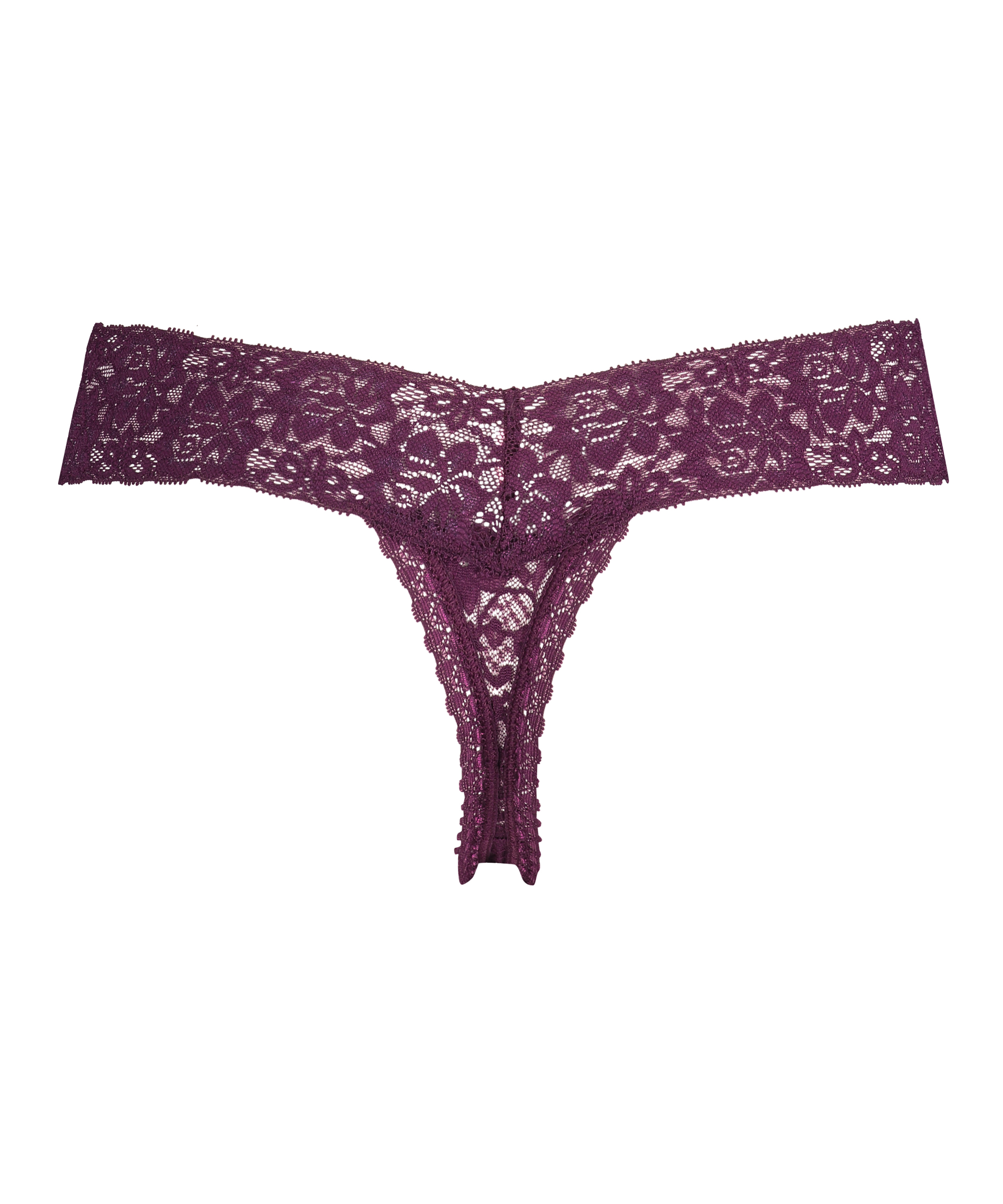 Extra Low V-Thong, Purple, main