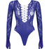 Statement Bodysuit, Blue