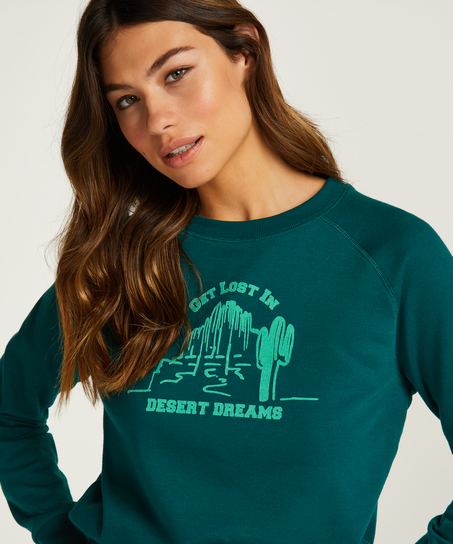 Long sleeve top Sweat Desert, Grey