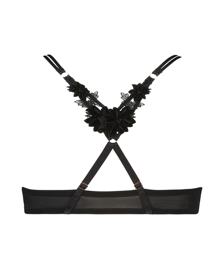 Kelsey Padded Push-Up Underwired Bra Lucy Hale, Black