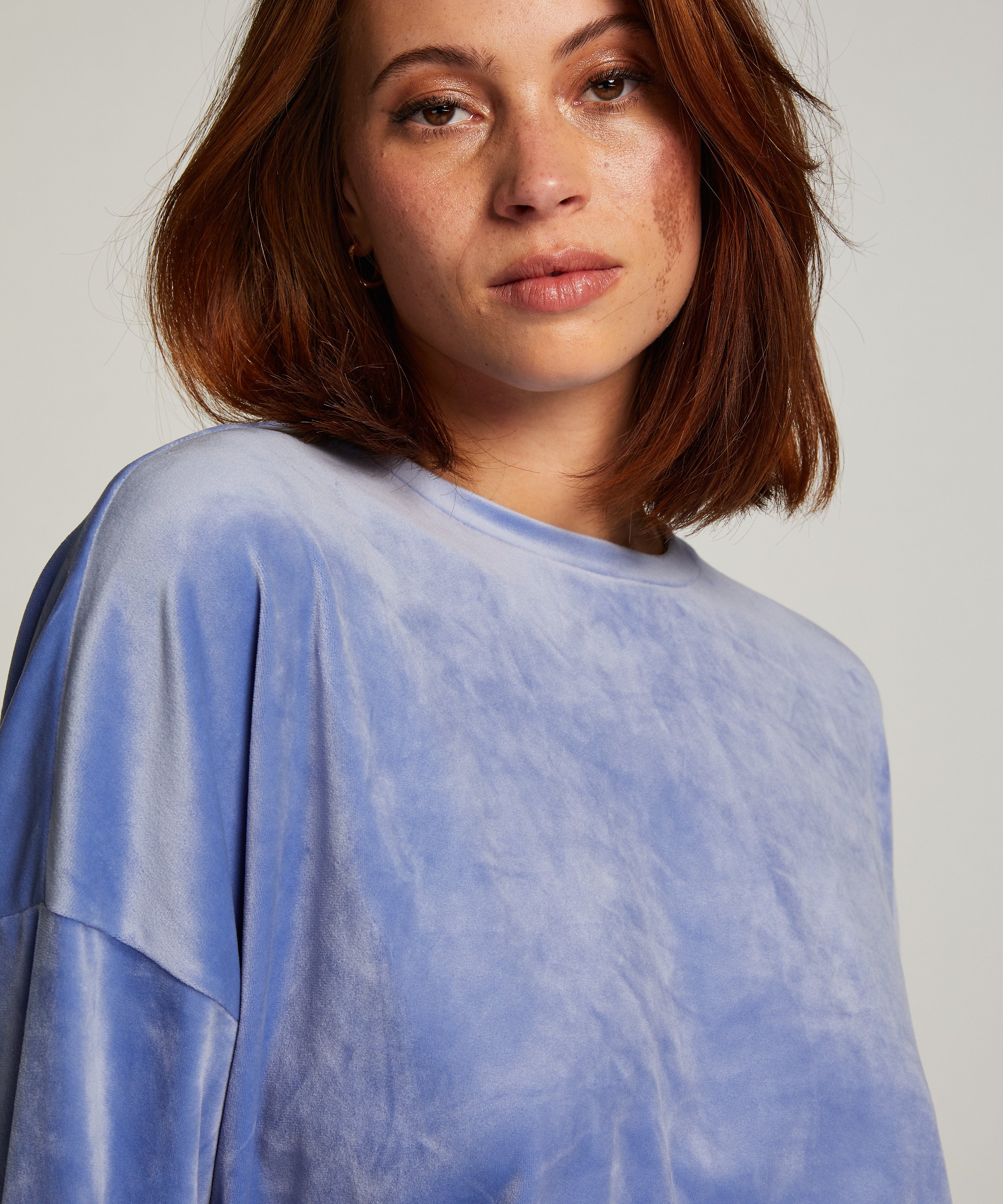Velours Top, Blue, main